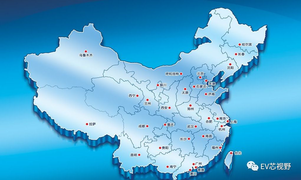 中國34省市新能源汽車產(chǎn)業(yè)規(guī)劃（二）：華北、華東12省市新能源汽車產(chǎn)業(yè)規(guī)劃