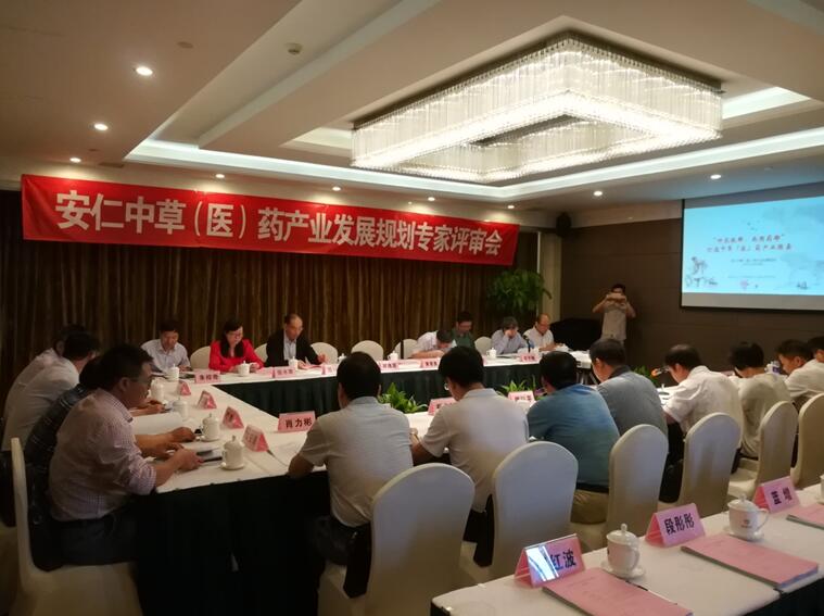“專家把脈問診，共話安仁發展 ” 安仁縣中草（醫）藥產業發展規劃專家評審